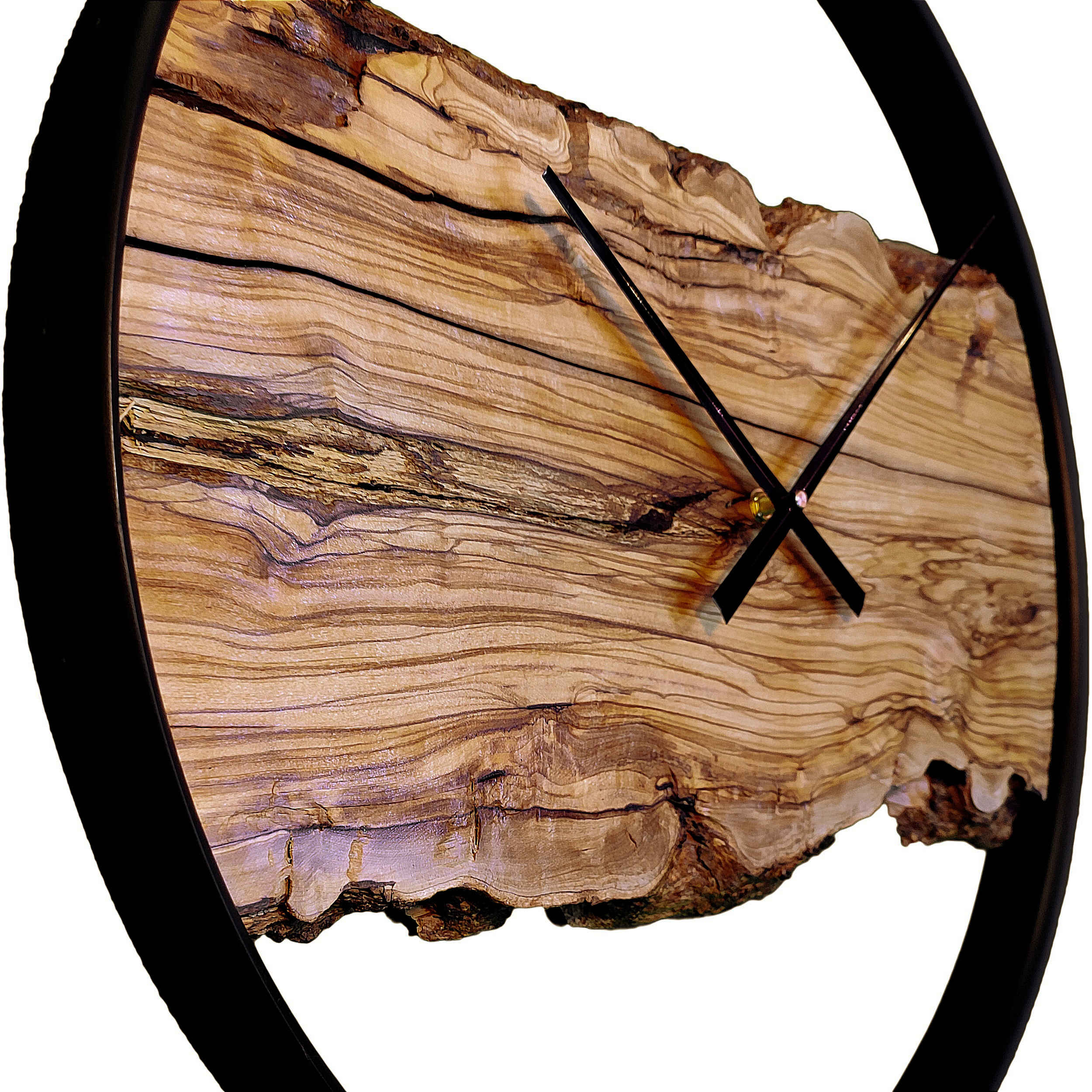 Rustic Wooden Wall Clock Handcrafted Eco-Friendly Wall Art for Any Room
