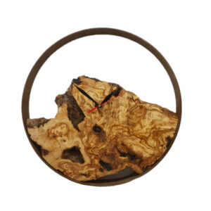 Rustic Wooden Wall Clock – Eco-Friendly Home Decor