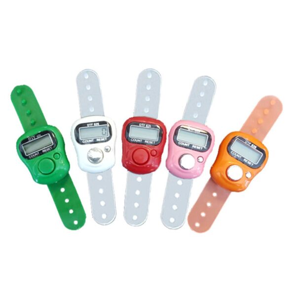 Salawat Counter in Colorful Design Easy to Use for Your Prayers 5 Pcs