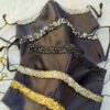 Satin Women Face Mask with Crystal Embellishments – Elegant Accessory