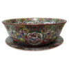 Ceramic Dinnerware Plat & Bowl - Floral & Bird Design, Microwave & Dishwasher Safe