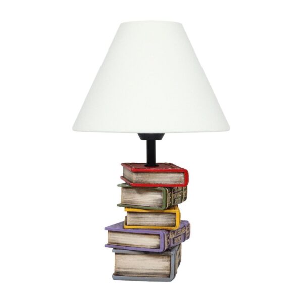Stacked Books Artistic Table Lamp: Unique and Creative Lamp Design for Book Lovers