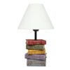 Stacked Books Artistic Table Lamp: Unique and Creative Lamp Design for Book Lovers