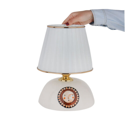 Bronze & Ceramic Table Lamp for Stylish Home Lighting – Classic Design with Warm Ambiance