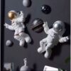 Wall-Mounted Astronaut Statue: A Unique Space-Themed Decor Piece for Your Home or Office