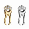 Women's Brooch - Chic & Lux whit Tooth Design