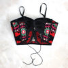 Women’s Embroidered Balochi Crop Cami Top
