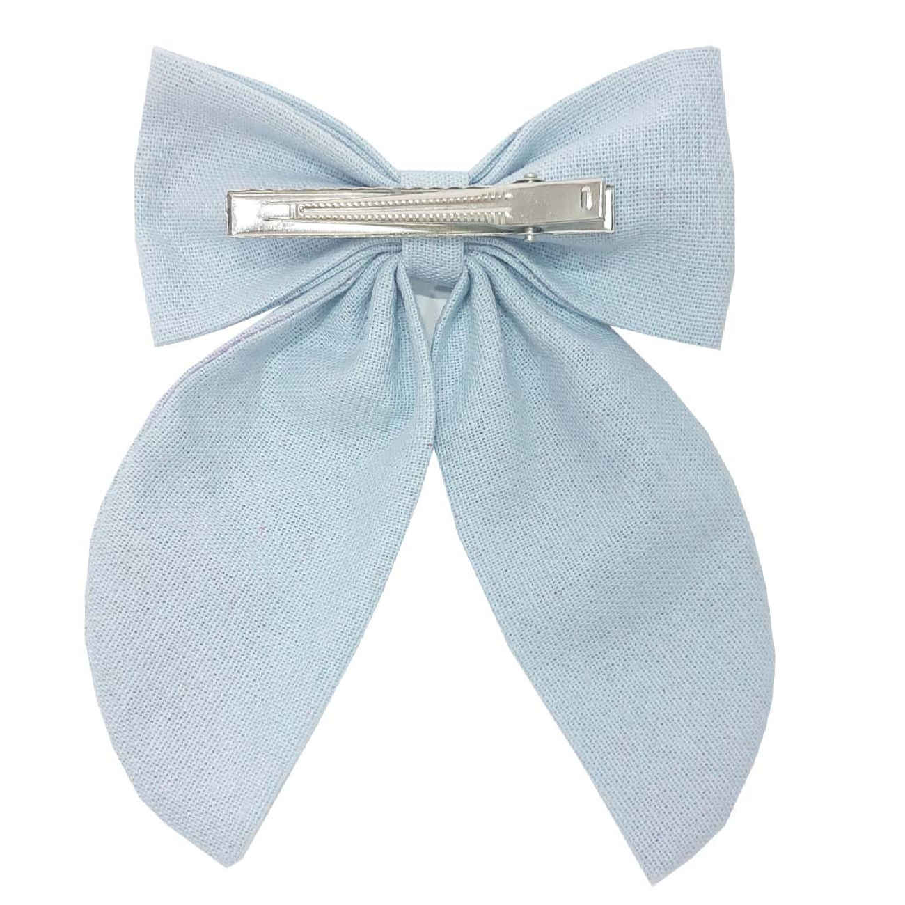 Women’s Linen Hair Clip – Bow Floral Design for All Hairstyles