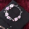 Women's Short Sleeve Shirt with Intricate Hand Embroidery for a Stylish and Elegant Look