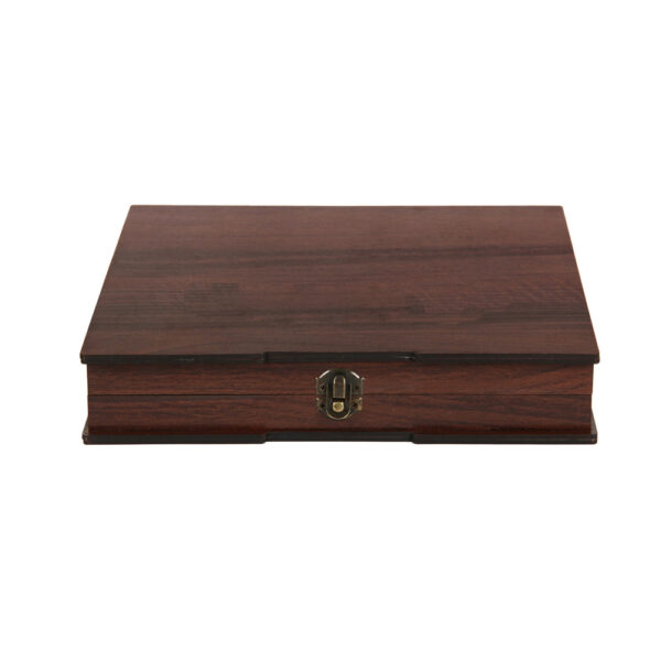 Wooden 12-Color Pencil Case – Your Ideal Art Companion