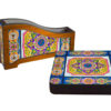 Wooden Coaster with Iranian Heritage Design (Pack of 6)
