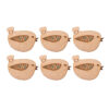 Wooden Coaster – Eco Friendly & Functional in Bird Design (Pack of 6)