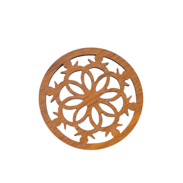 Wooden Coaster – Sustainable and Elegant Drinkware Protection (Pack of 6)