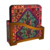 Wooden Coasters with Authentic Iranian Design - Carpet Inspired (6 Pcs)