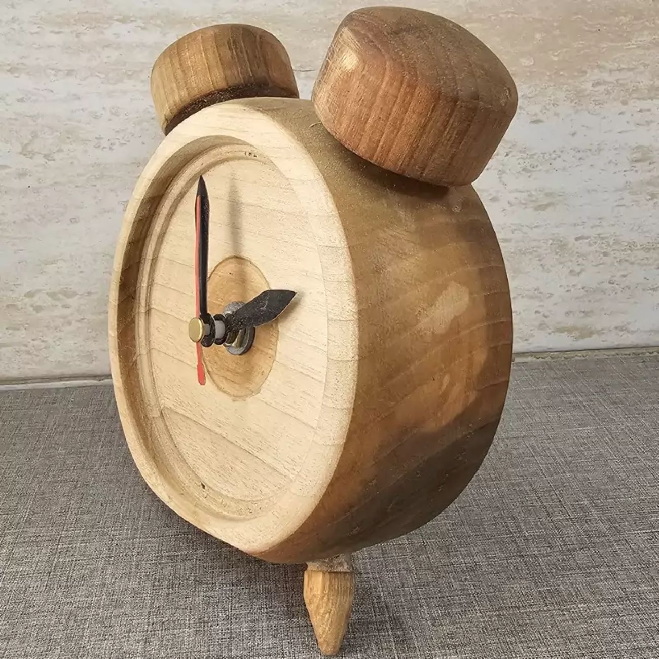 Wooden Desk Clock Minimal Style – Perfectly Designed for a Stylish Desk