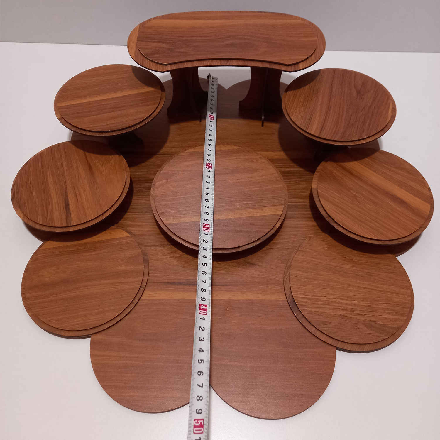 Wooden Haft Seen Set for Timeless Celebration Nowruz Persian New Year