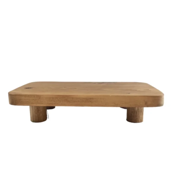 Wooden Serving Tray with Stand – Model Riser | Elevated Style