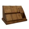 Wooden Spice Storage Rack in 2 Colors – Stylish & Functional Organization for Your Kitchen
