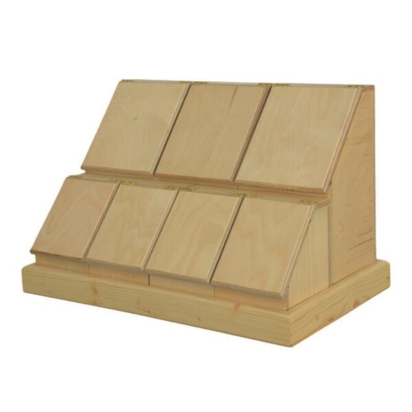 Wooden Spice Storage Rack in 2 Colors – Stylish & Functional Organization for Your Kitchen