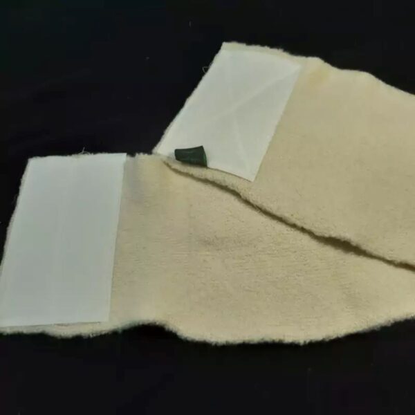 Wool Belly Band – Soft and Odor Free White Merino Sheep Material