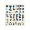 Stylish Evil Eye Nail Stickers – A Touch of Mystery and Luck 3 Pcs