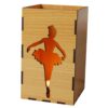 Wooden Candle Stand – A Beautiful Addition to Your Home, Ballerina Design