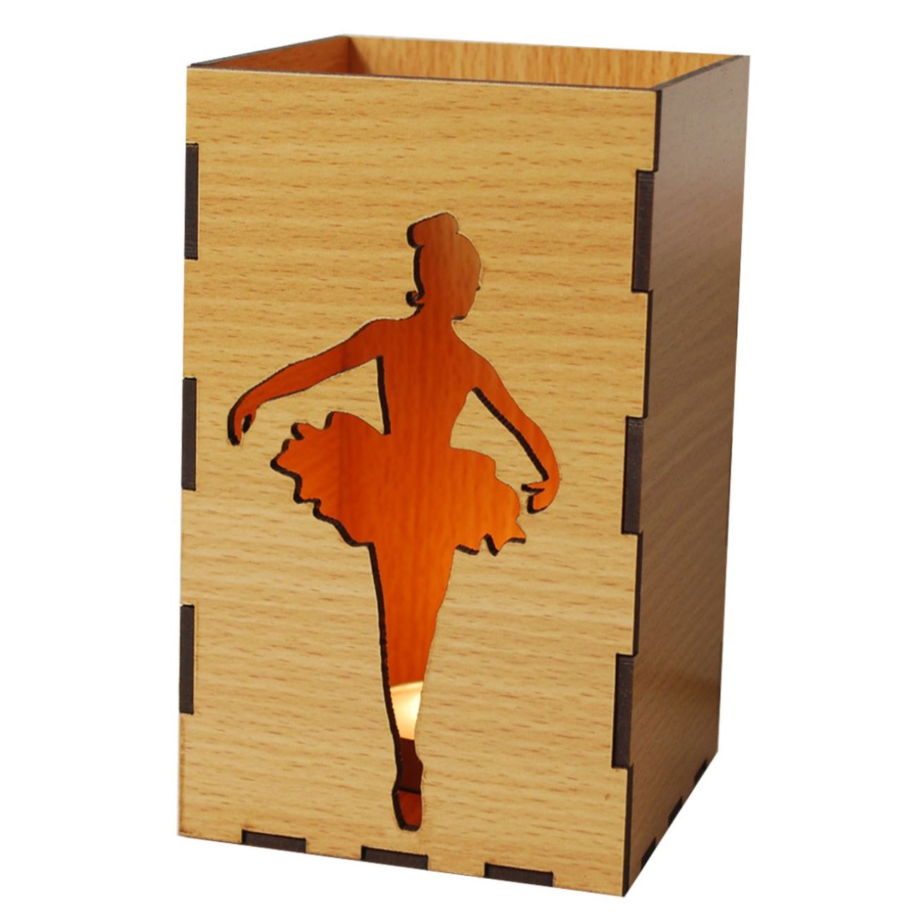 Wooden Candle Stand – A Beautiful Addition to Your Home, Ballerina Design