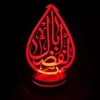 3D Night Lamp Hazrat Abbas, Symbol of Loyalty and Strength