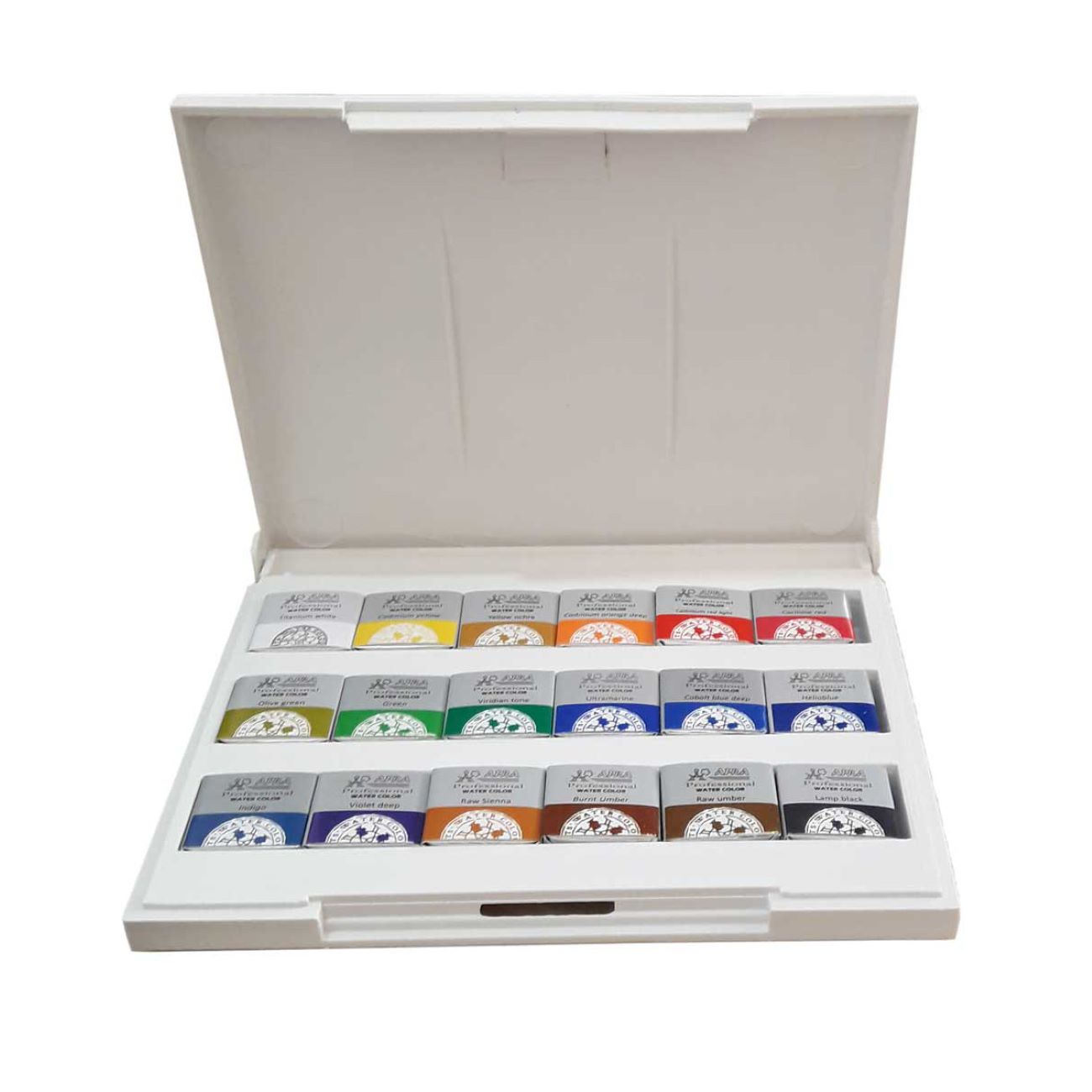 Afra 18-Color Watercolor Set  Perfect for Creative Expression