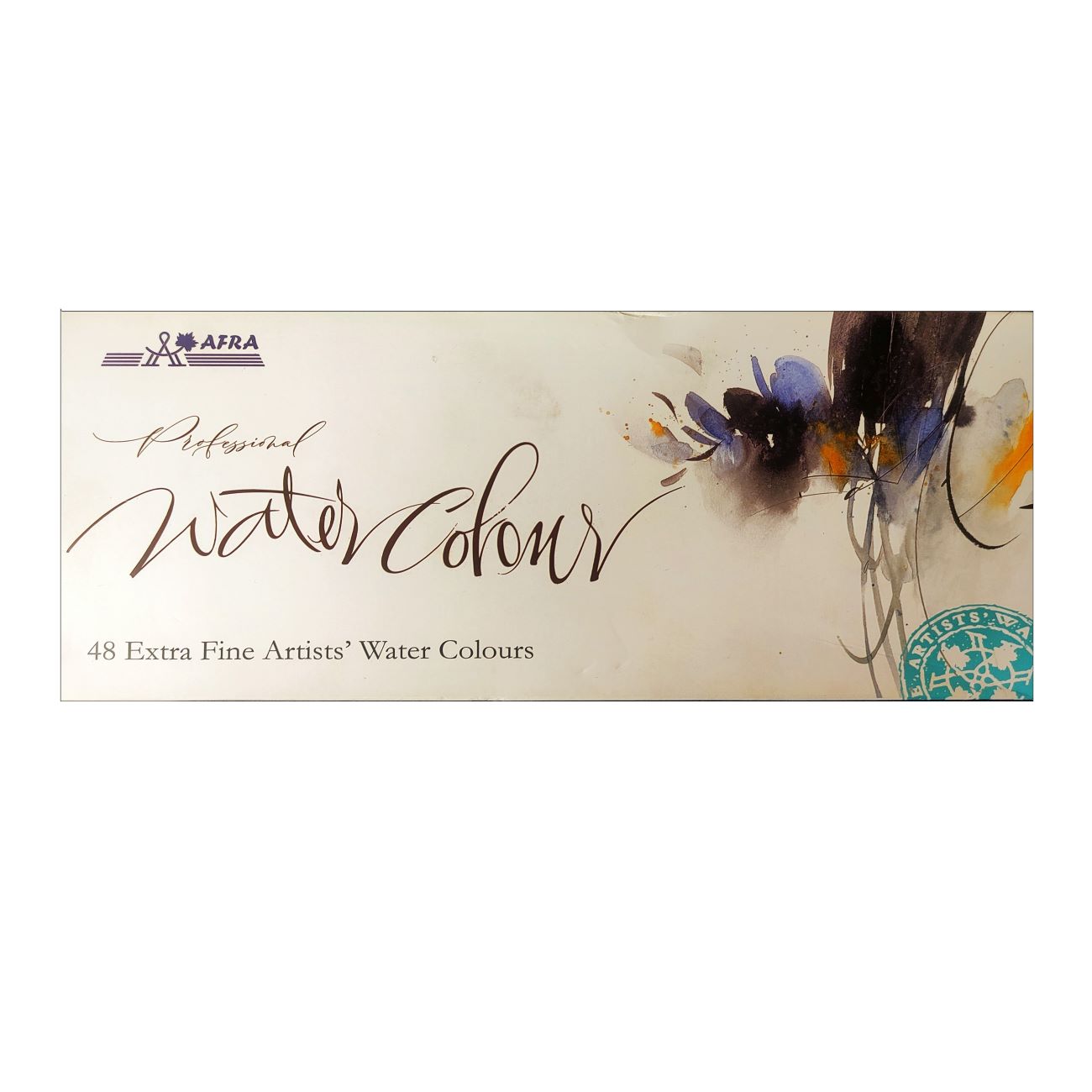 Afra 48-Color Watercolor Set Premium Quality - Perfect for Professionals & Beginners