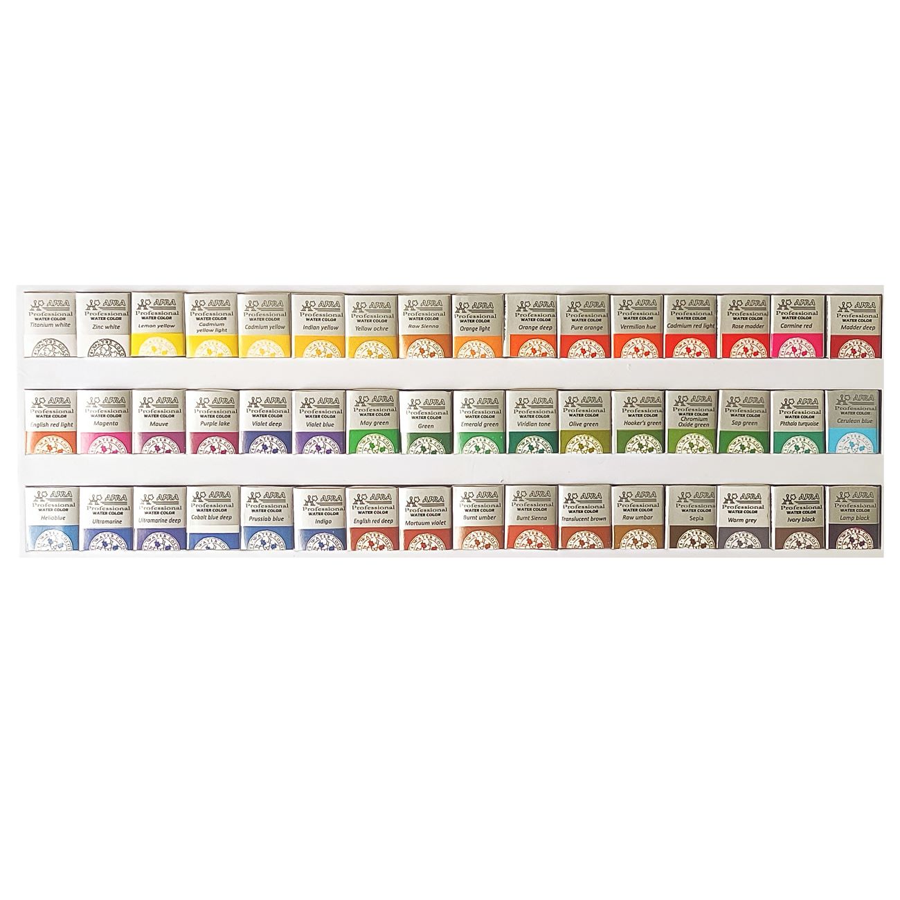 Afra 48-Color Watercolor Set Premium Quality – Perfect for Professionals & Beginners