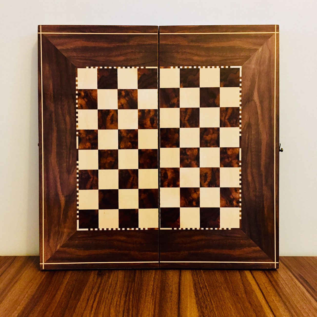 Wooden Chess Board for a Luxurious Playing Experience
