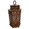 Candle Holder Lantern Design with Sama Dance Pattern