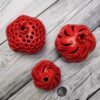 Ceramic Candle Holder Pomegranate Style 2 Pcs– A Decorative Touch for Your Home Ambiance