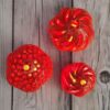 Ceramic Candle Holder Pomegranate Style 2 Pcs– A Decorative Touch for Your Home Ambiance