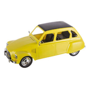 Citroen Dyane 6 (1968) Classic Jian Toy Car with Black Roof