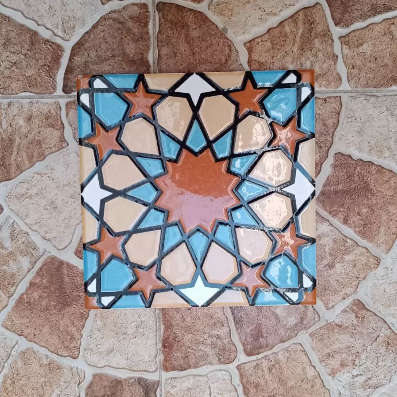 Classic Persian Ceramic Tiles – Bring Heritage to Your Walls 25 Pcs