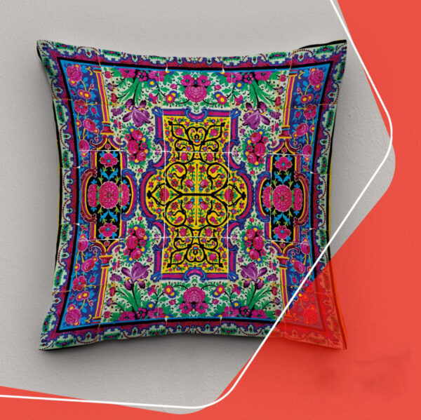 Ethnic Classic Miniature Floral Pattern Cushion Cover (Set of 2)