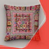 Ethnic Classic Small Geometric Pattern Cushion Cover (Set of 2)