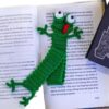 Crochet Bookmark – Handcrafted Frog for Your Favorite Books ( Set of 2)