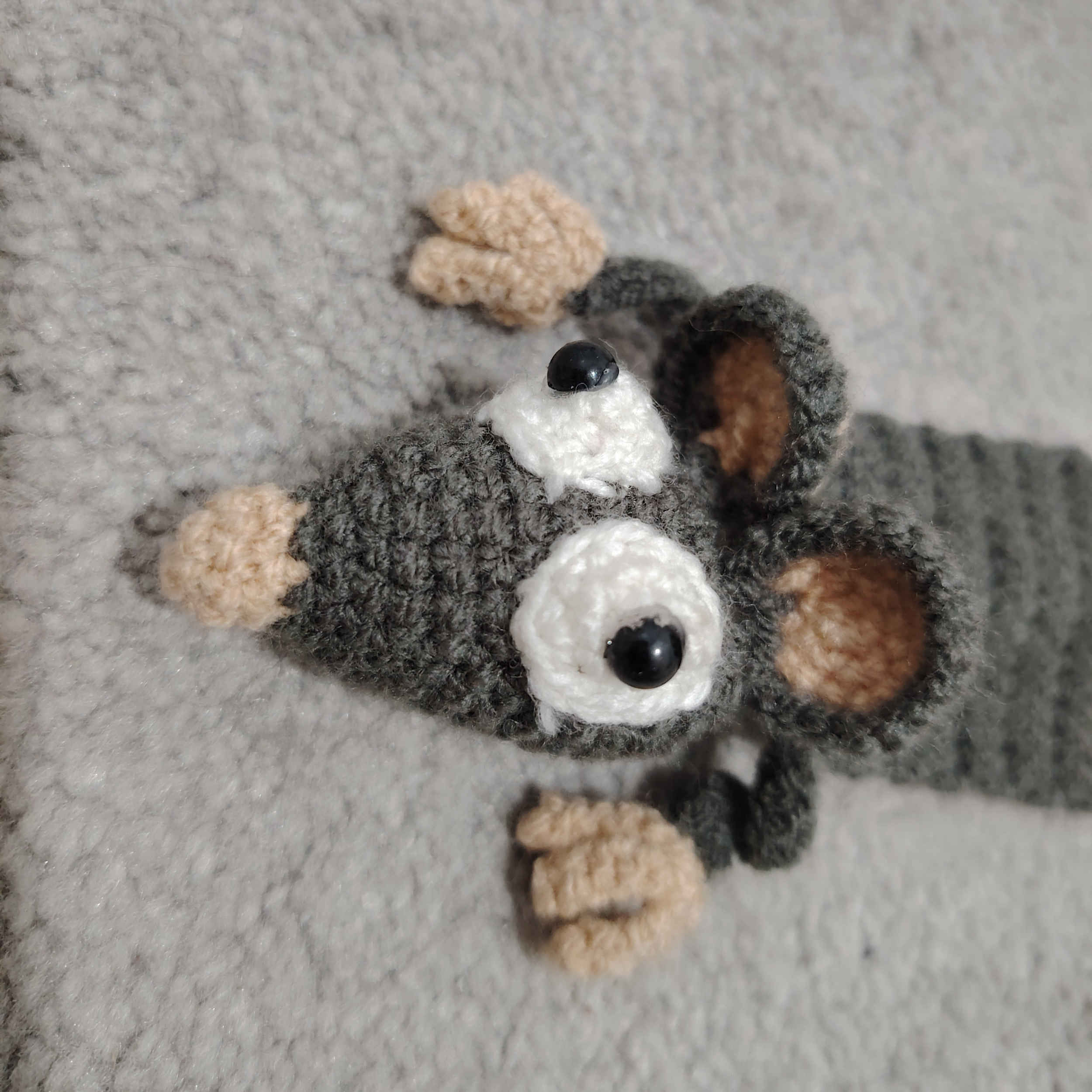 Crochet Bookmark – Handmade Mouse-Shaped ( Set of 2)