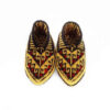 Crochet Slippers for Women- Handwoven, Traditional Style with Geometric Design