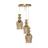 Crystal Cluster Pendant Ceiling Light for Contemporary Interiors