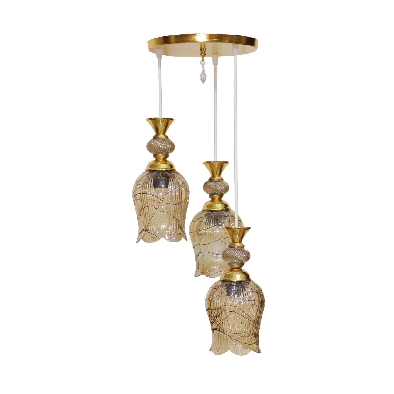 Crystal Cluster Pendant Ceiling Light for Contemporary Interiors