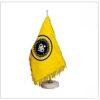 Desk Flag of Sepahan Football Team with Stone Base Suitable for Fans Yellow