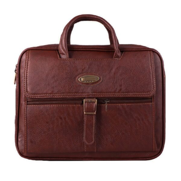 Eco-Friendly Artificial Leather Messenger Shoulder Bag for Professionals