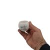 Elegant Ceramic Shakers Set Include Tootpick Holder with Persian Calligraphy