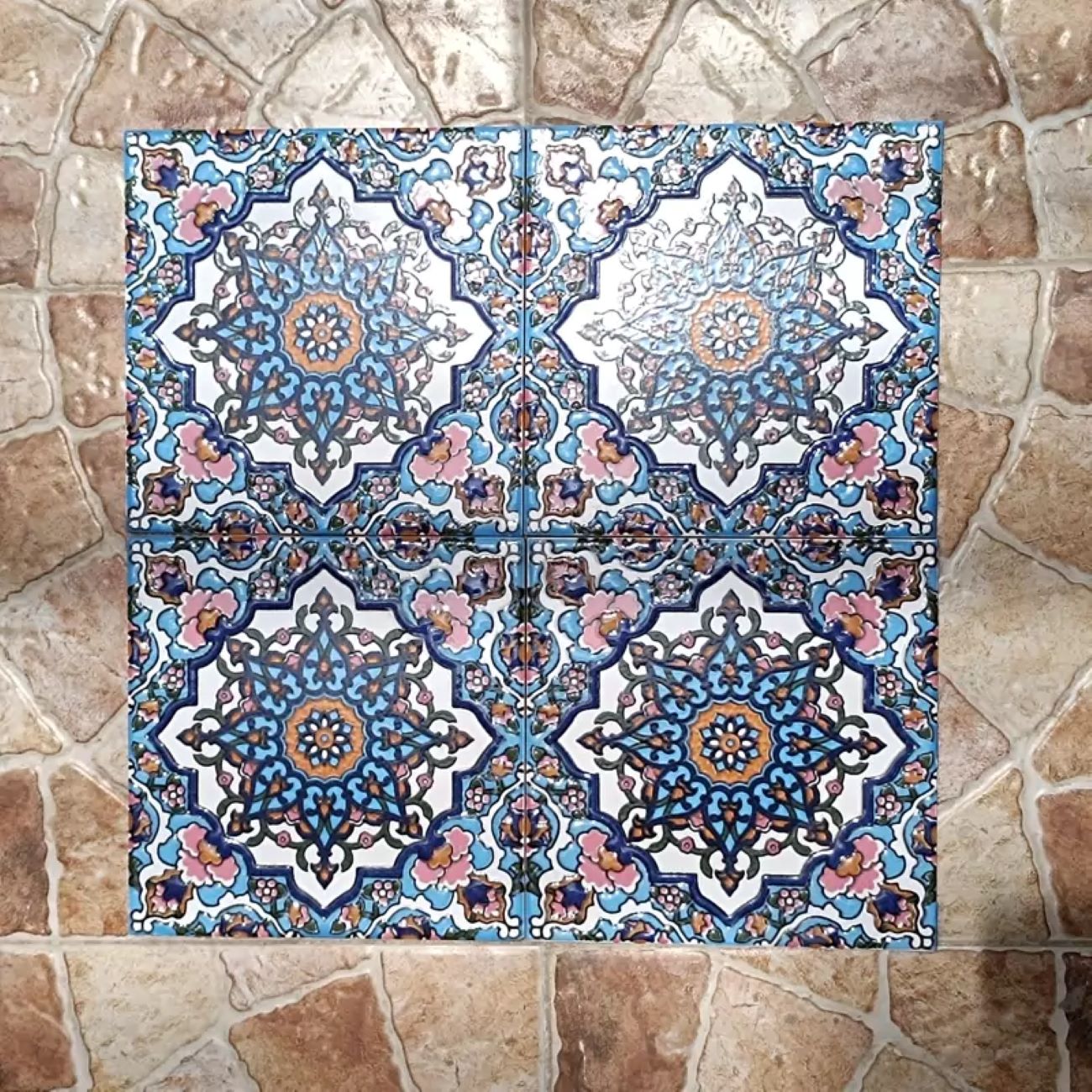 Elegant Persian Tiles – Adding Heritage and Style to Your Home 25 Pcs