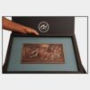 Engraved Brass Framed Art - Horse Design