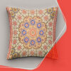 Velvet Geometric Design Cushion Cover – A Cultural Touch (2x)